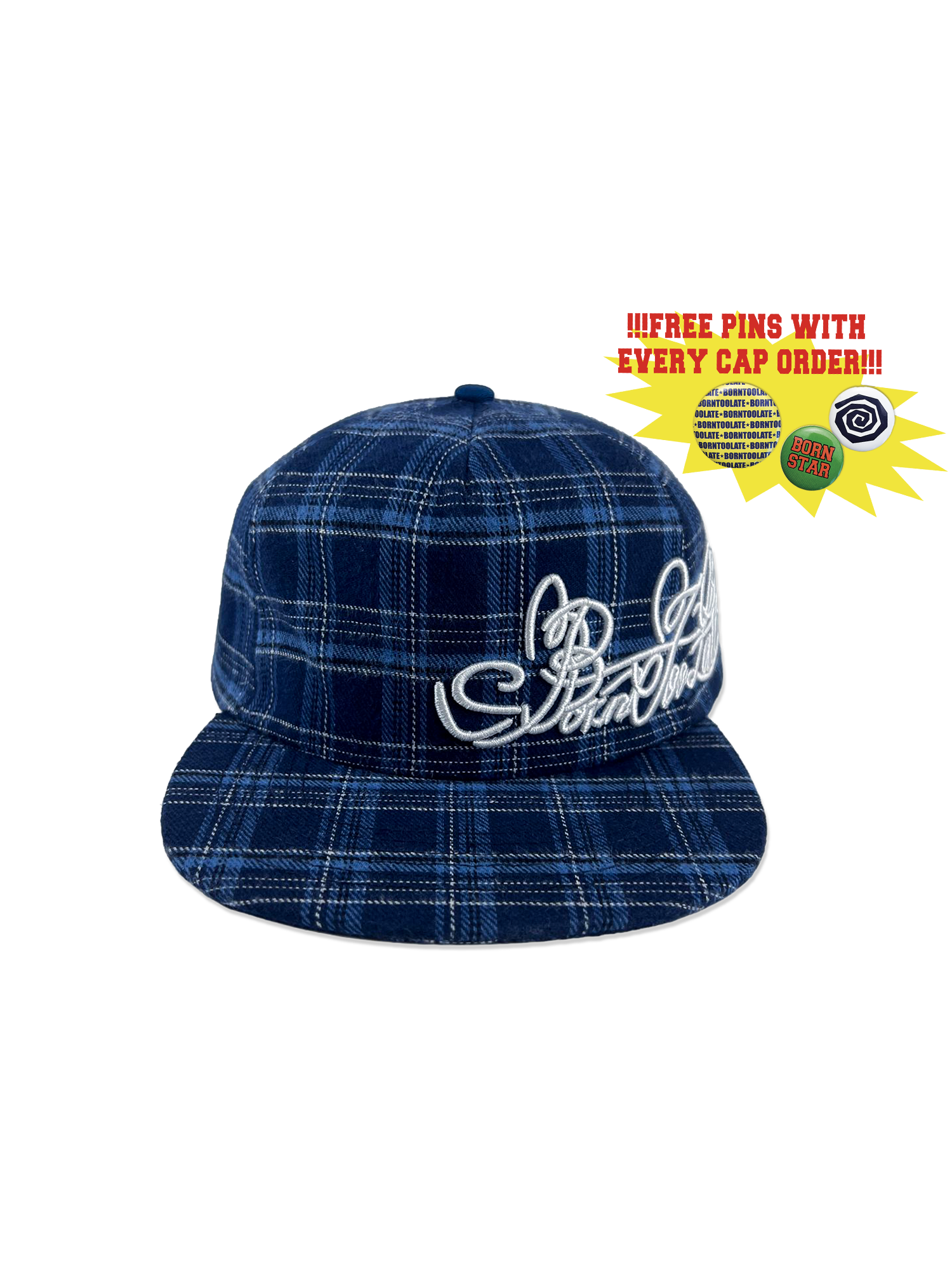 BTL PLAID SNAPBACK